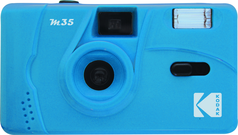 Camera foto pe film, KODAK M35 reusable camera Blue - imagine 5