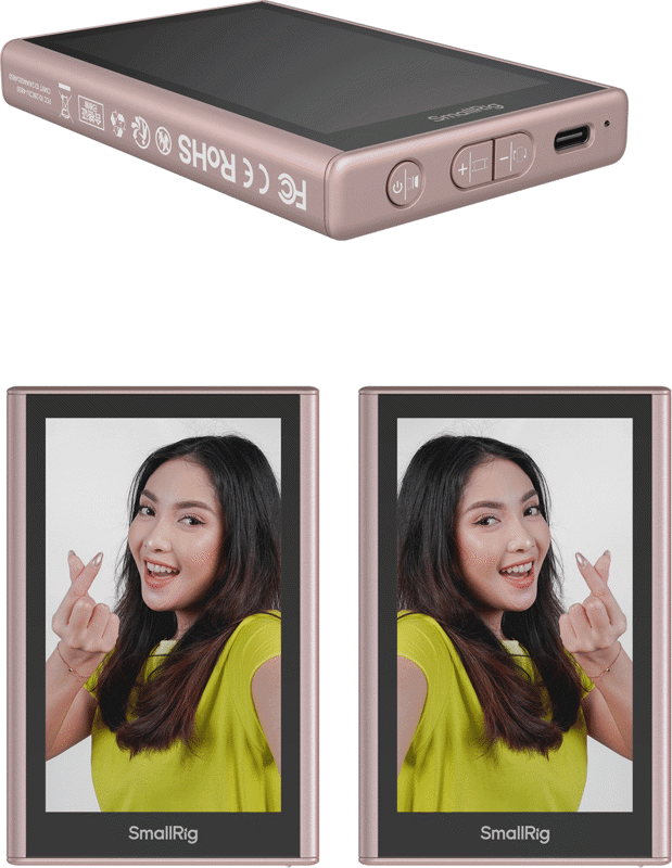 SmallRig 5746 Wireless Display Mirroring Adapter for Mobile Phone (Selfie Kit) - imagine 2