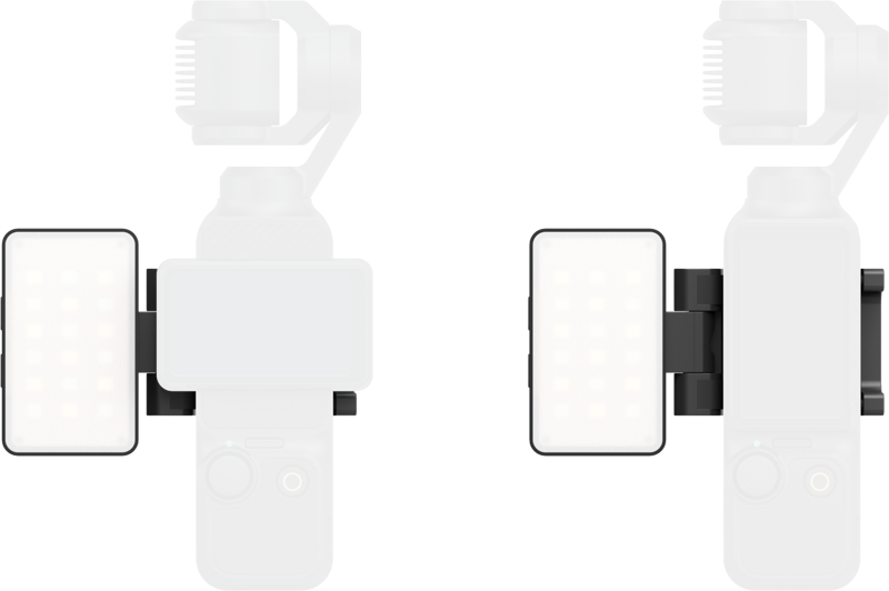 SmallRig 5745 RGBWW LED Video Light for DJI Osmo Pocket 3 - imagine 4