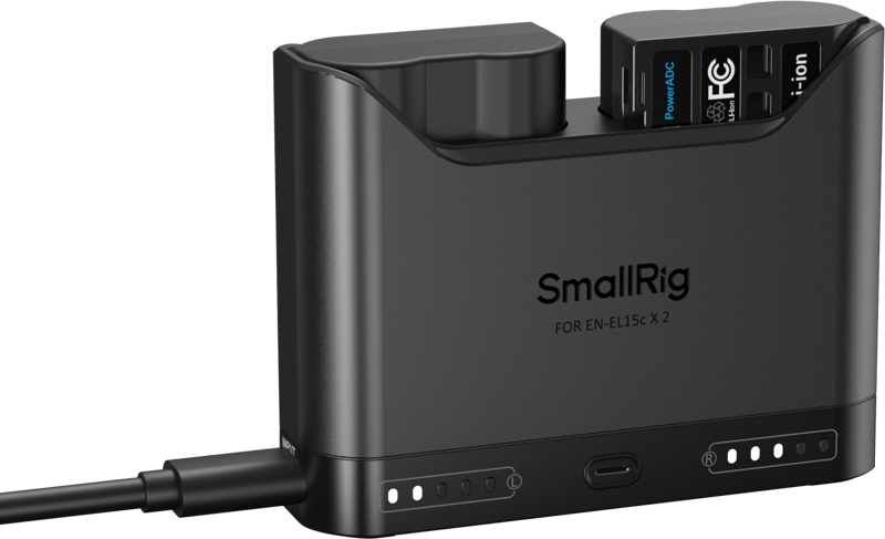 SmallRig 5486 Turbo Charging Kit for EN-EL15c Camera Batteries - imagine 3