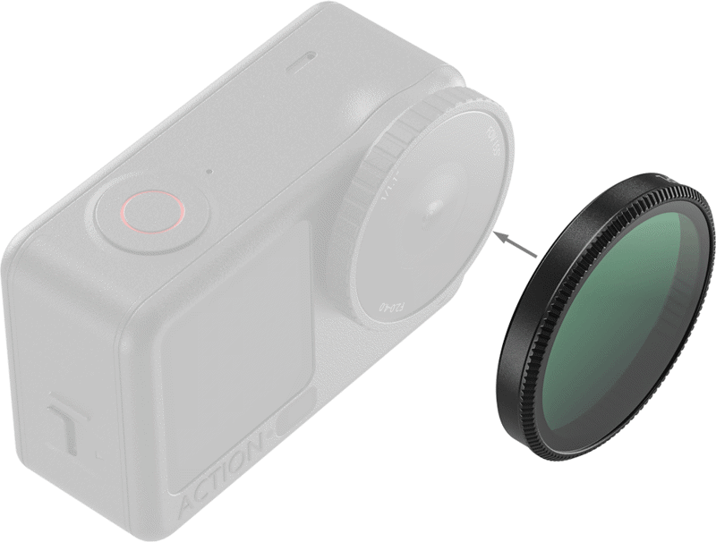 SmallRig 5896 Filter Kit for DJI Osmo Action 6, filtre foto filet - imagine 4