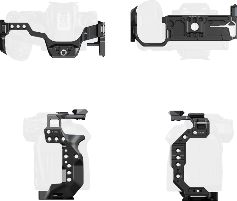 SmallRig 5954 HawkLock Quick Release Cage for Canon EOS R6 Mark III / R6 Mark II - imagine 3
