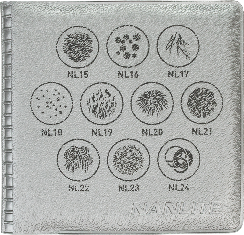 Nanlite GOBO Set 2 dedicat Proiector montura FM, set forme GOBO - imagine 8