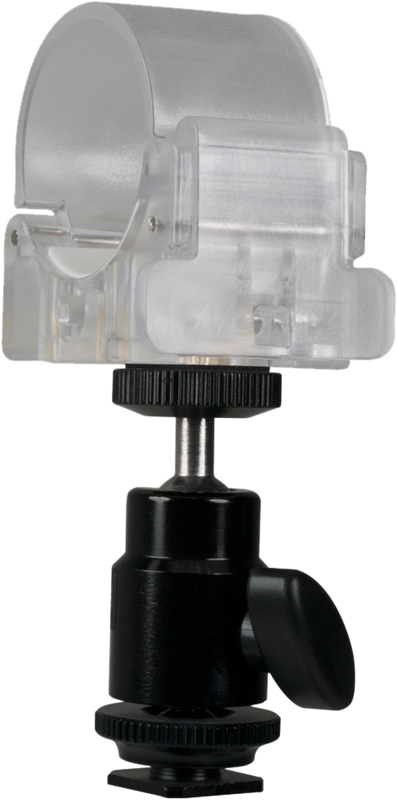 Nanlite T12 Tube Holder With Mini Ball Head - imagine 3