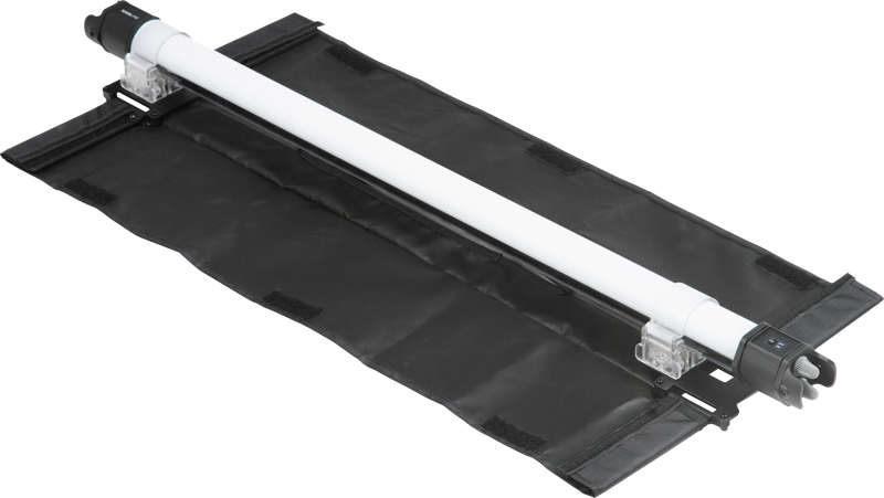 Nanlite Barndoor with eggcrate for Pavotube II 15C - imagine 4