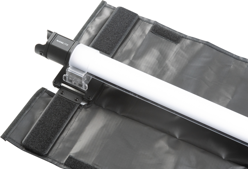 Nanlite Barndoor with eggcrate for Pavotube II 15C - imagine 8