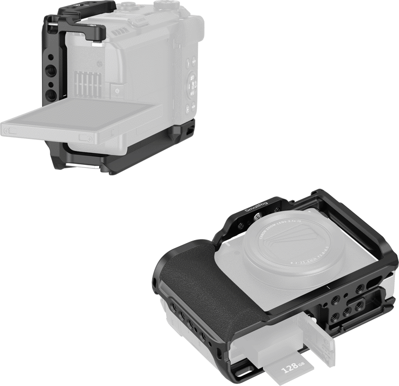 SmallRig 5807 Cage for Canon PowerShot V1 (Black) - imagine 2