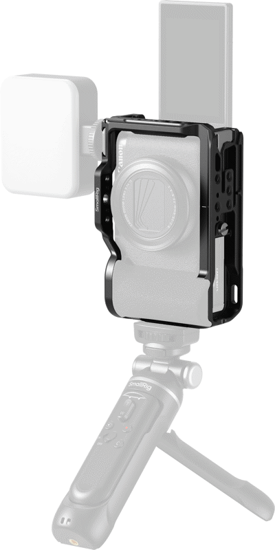 SmallRig 5807 Cage for Canon PowerShot V1 (Black) - imagine 4