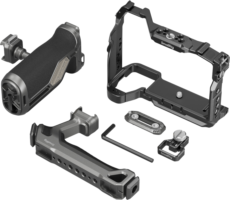 SmallRig 6028 Advanced "HawkLock" Cage Kit for Sony Alpha 7 V / 7R V / 7 IV - imagine 2