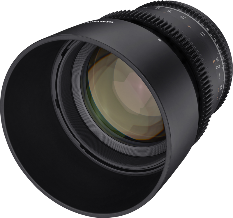 Samyang 85mm T1.5 VDSLR MK2 Canon RF Obiectiv video cinematic, Full Frame, Diafragma T1.5, Filtru 72mm, Weather Sealing - imagine 4