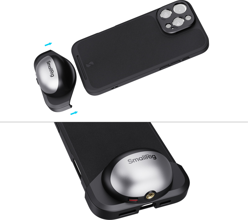 SmallRig 4988 FilMov Lightweight Photography Case Kit for iPhone 16 Pro - imagine 2