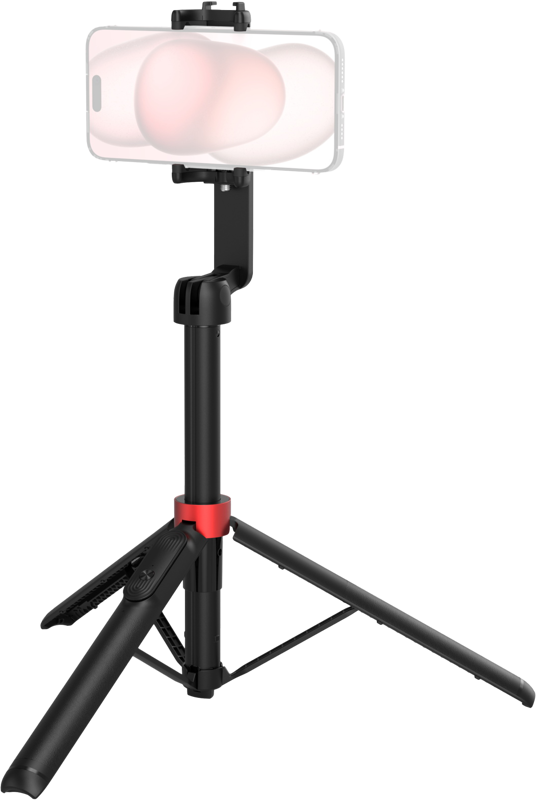 SmallRig 4729 Portable Selfie Stick Tripod ST-25 Black, Trepied pentru smarthphone - imagine 5