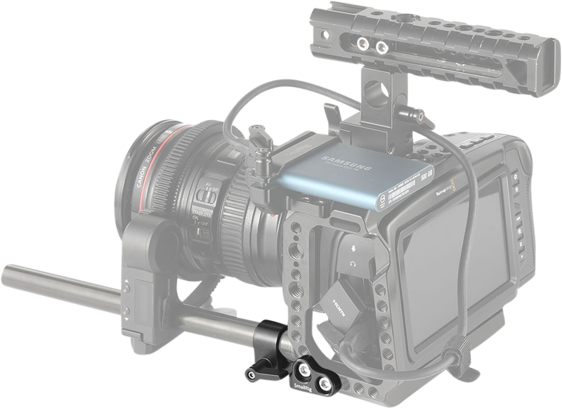 SmallRig 2279 15mm Single Rod Clamp/BMPCC 4K/6K C, Clema de prindere pentru tija - imagine 5