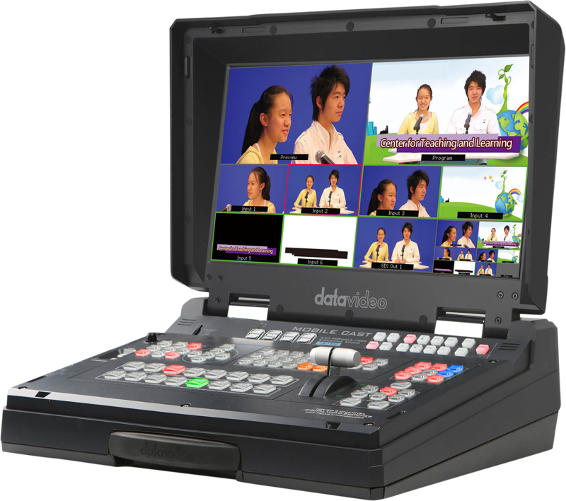 Datavideo HS-1300 6-Channel HD Portable Video Streaming Studio - imagine 4