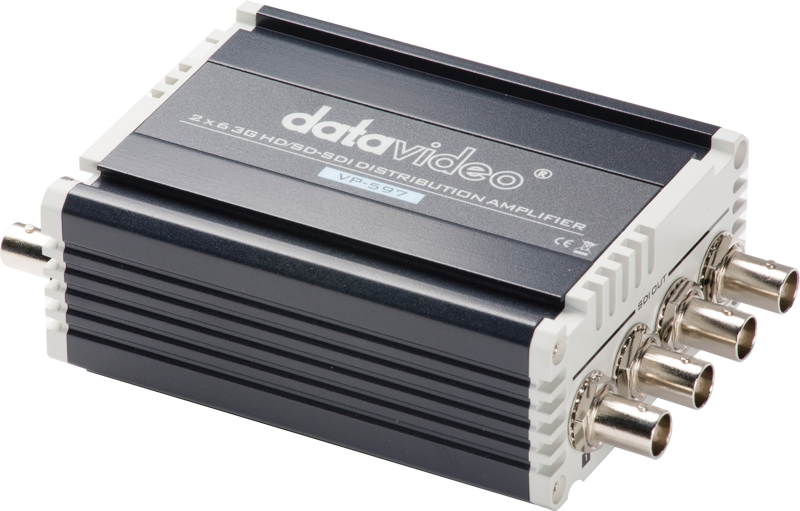 Datavideo VP-597 3G/HD/SD-SDI Distribution Amplifier 1-6 - imagine 4