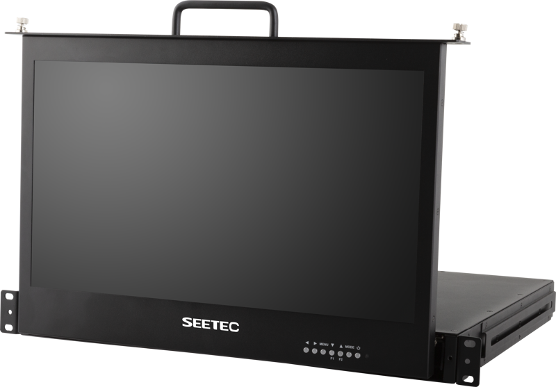Seetec monitor SC173-HD-56 SDI 17.3 inch Pull-out Rack Monitor with SDI - imagine 5