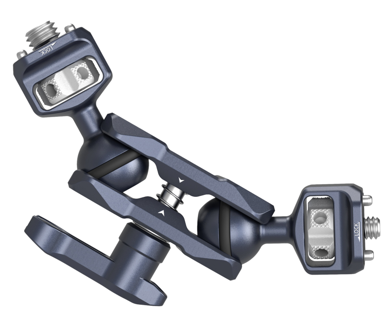 SmallRig 3874 Magic Arm with Dual Ball heads (1/4"-20 Screw and ARRI Locating Screw) - imagine 4