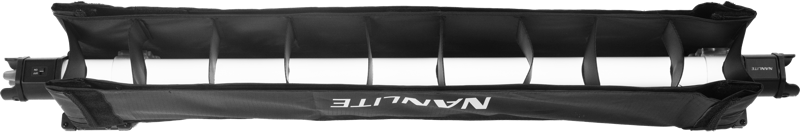 Nanlite Barndoor with eggcrate for Pavotube II 15C - imagine 13