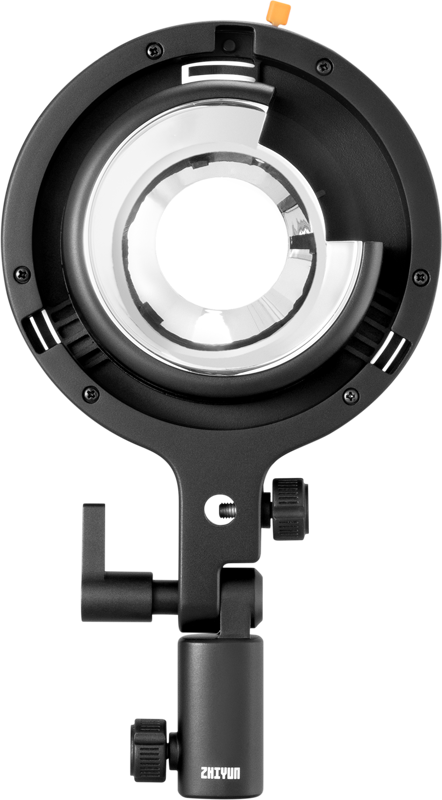 Adaptor Bowens lampa Molus, Zhiyun Bowens Mount Adapter A (ZY-Mount) for Molus G60 - imagine 2