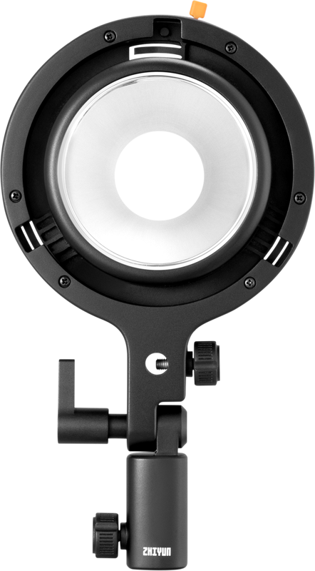Zhiyun Bowens Mount Adapter B (ZY-Mount) for Molus X100, Adaptor Bowens lampa Molus - imagine 2