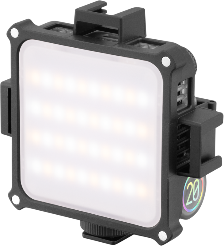 Zhiyun Fiveray M20 Lampa LED Portabila, Putere 20W, Bi-Color, CCT 2700K-6500K - imagine 5