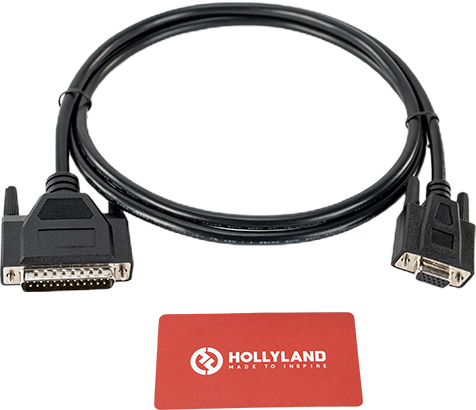 Hollyland HL-TCB07 DB25 Male to HDB15 Female Tally Cable - imagine 2