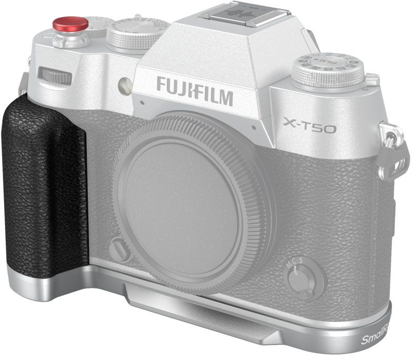 SmallRig 4713 Silicone L-Shape Handle for Fujifilm X-T50 Silver, Grip din silicon camera camera foto mirrorless - imagine 5
