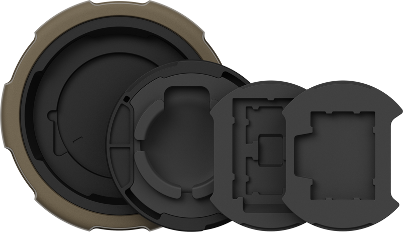 PolarPro Defender Pro Medium 70-80mm lens diameters Desert - imagine 4