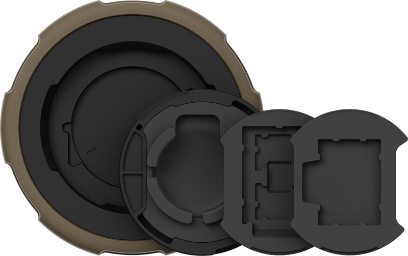 PolarPro Defender Pro Large 81-90mm lens diameters Black - imagine 5