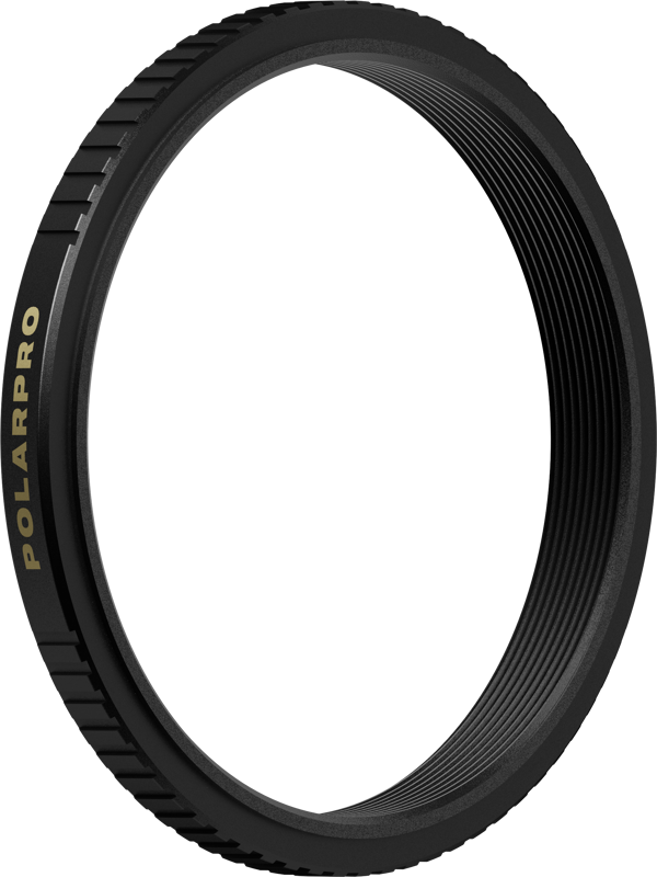 PolarPro Fuji X100 Filter Adapter 49mm Black, ADAPTOR FILTRU - imagine 5