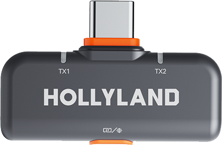 Hollyland LARK M2S USB-C Receiver (Space Gray) Fit for Lark M2S - imagine 2