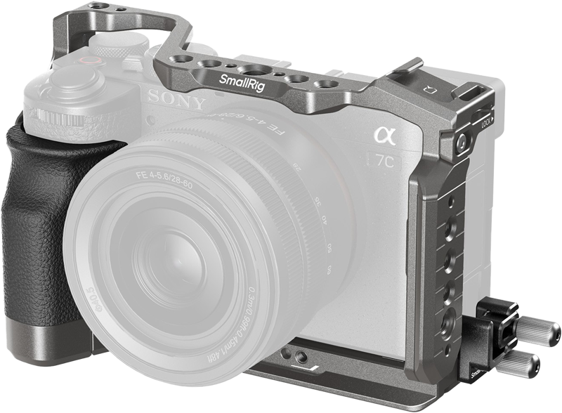 SmallRig 5198 HawkLock Quick Release Cage Kit for Sony A 7C II / 7CR - imagine 4
