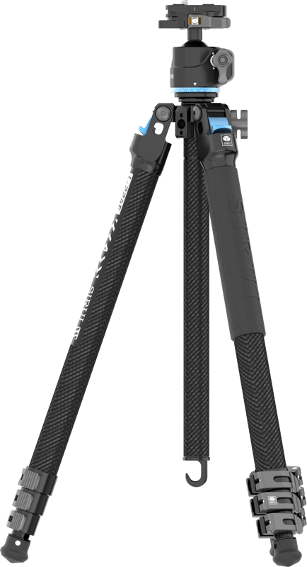 Sirui Carbon Fiber Tripod kit L-224F + KS-10 - imagine 5