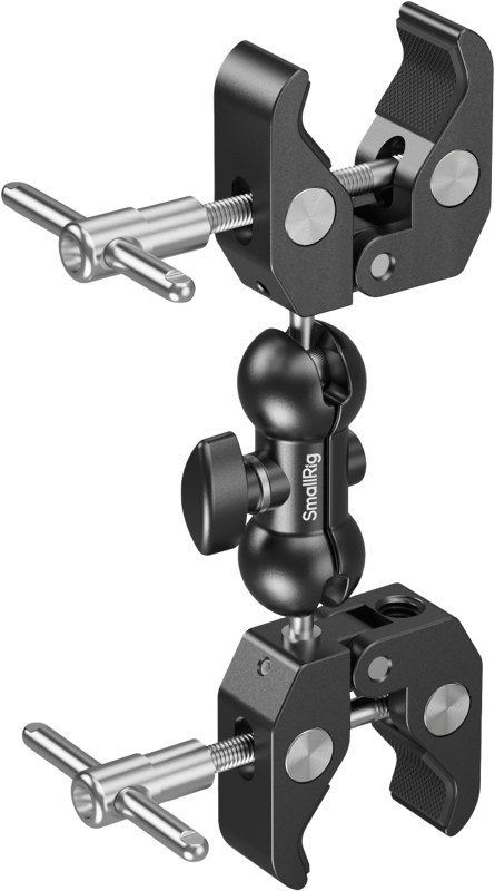 SmallRig 5331 Double Head Crab-Shaped Clamp - imagine 5