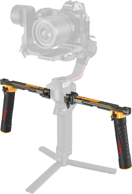 SmallRig 5526 Dual Handgrip for DJI RS 2 / RSC 2 / RS 3 / 3 Pro / RS 4 / 4 Proï¼ˆBumbleBee Edition) - imagine 5