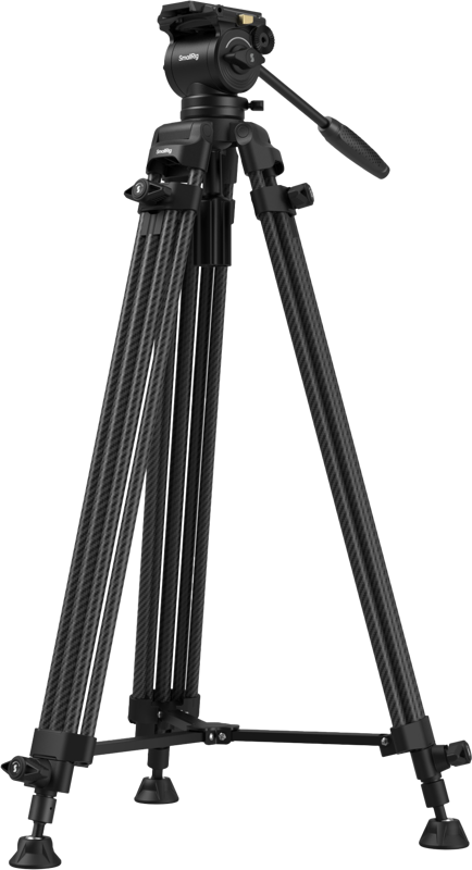 SmallRig 5441 AD14 Heavy-Duty Carbon Fiber Tripod - imagine 5