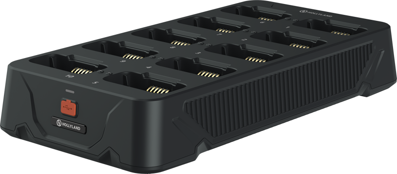 Hollyland Solidcom BPK01 10-Slot Battery Charging Base - imagine 3
