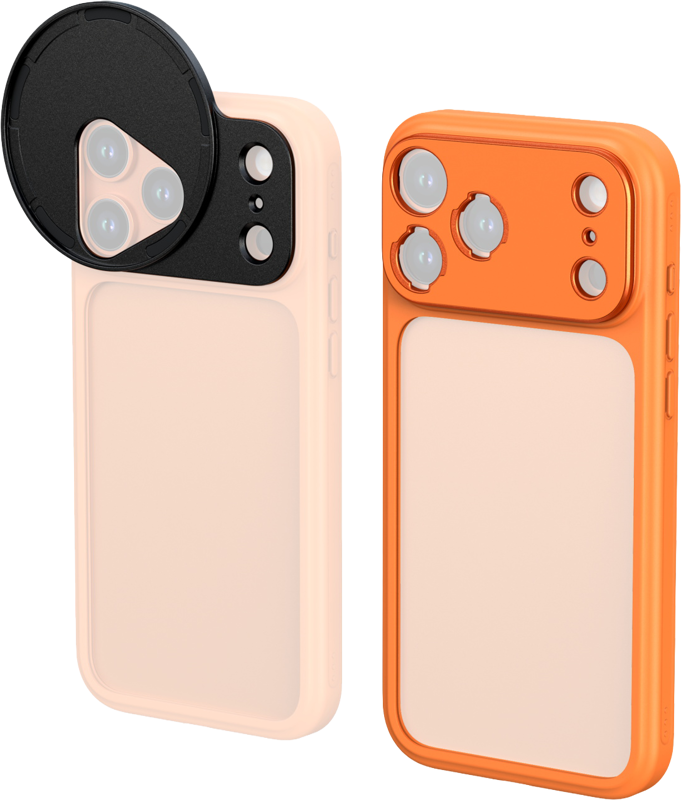SmallRig 5795 FilMov Lightweight Photography Bumper Case for iPhone 17 Pro Max (Orange) - imagine 3