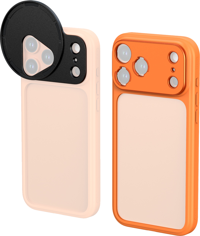 SmallRig 5792 FilMov Lightweight Photography Bumper Case for iPhone 17 Pro (Orange) - imagine 3