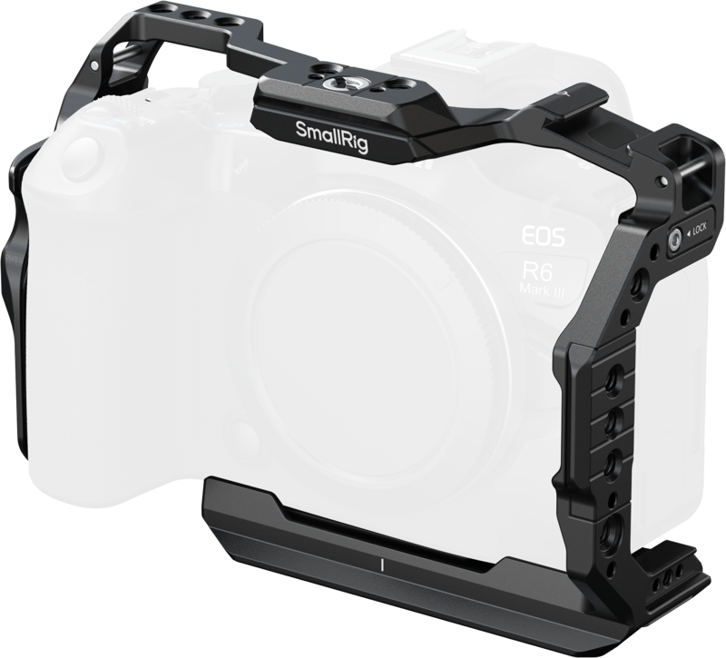 SmallRig 5954 HawkLock Quick Release Cage for Canon EOS R6 Mark III / R6 Mark II - imagine 5