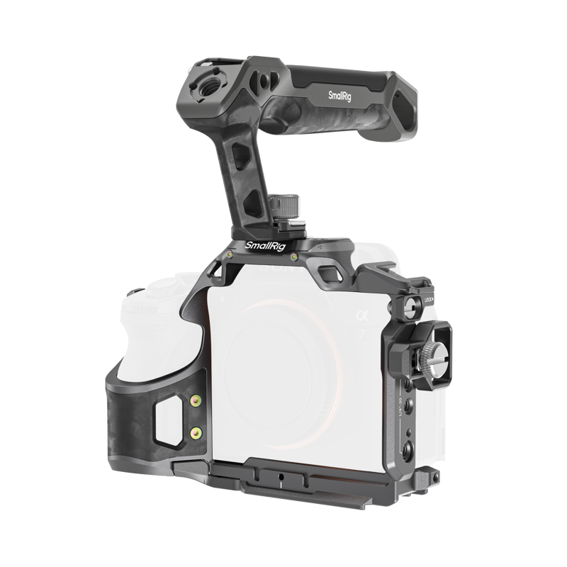 SmallRig 6030 "Rhinoceros" Cage Kit for Sony Alpha 7 V / 7R V / 7 IV - imagine 4