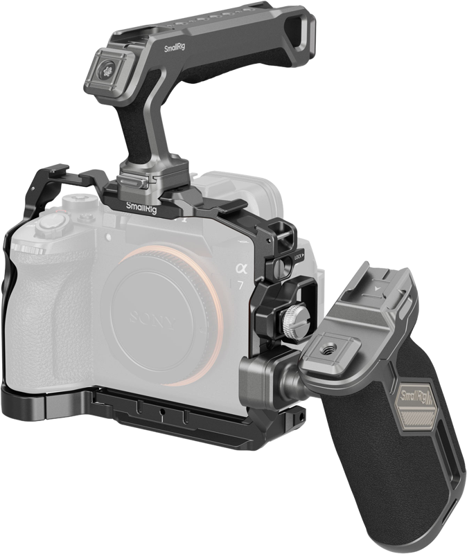 SmallRig 6028 Advanced "HawkLock" Cage Kit for Sony Alpha 7 V / 7R V / 7 IV - imagine 3