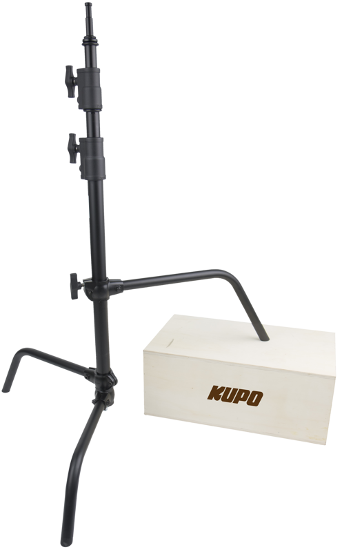 Kupo CS-30MB 30" Master C-Stand With Sliding Leg - Black, Stativ lumini - imagine 3
