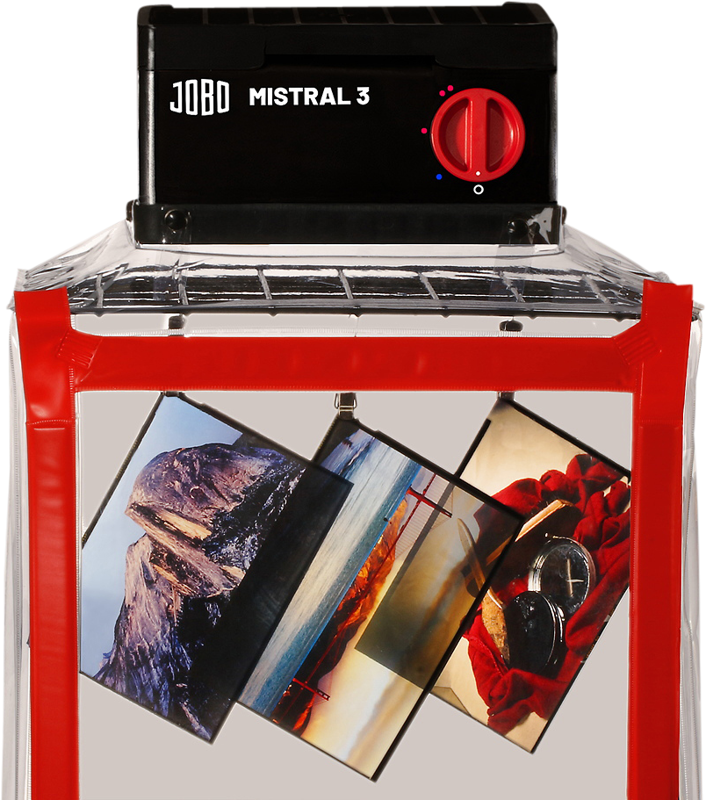 JOBO Mistral 3 Kit - Sheet Film Cabinet - imagine 2