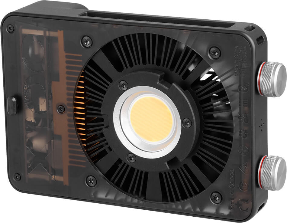 Zhiyun Molus X100 Pro Kit Lampa Video COB, Putere 100W, Bi-Color 2700K-6500K, Grip Baterie, Adaptor Bowens, Softbox Inclus - imagine 10