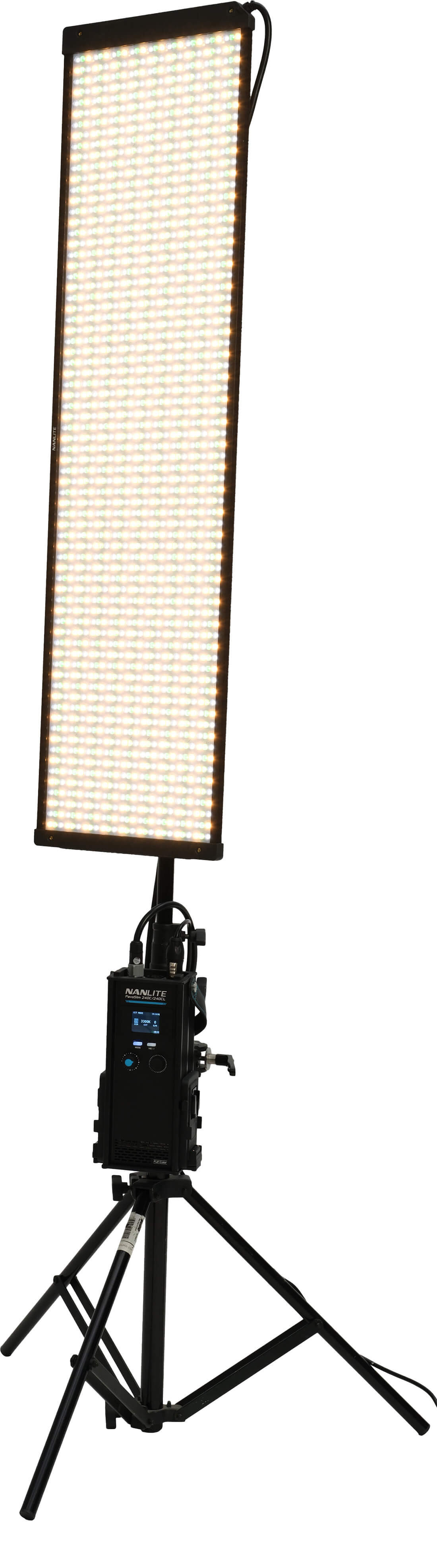 Nanlite PavoSlim 240CL Panou LED RGBWW, Putere 260W, LumenRadio CRMX, Dimensiune 120x30cm - imagine 6