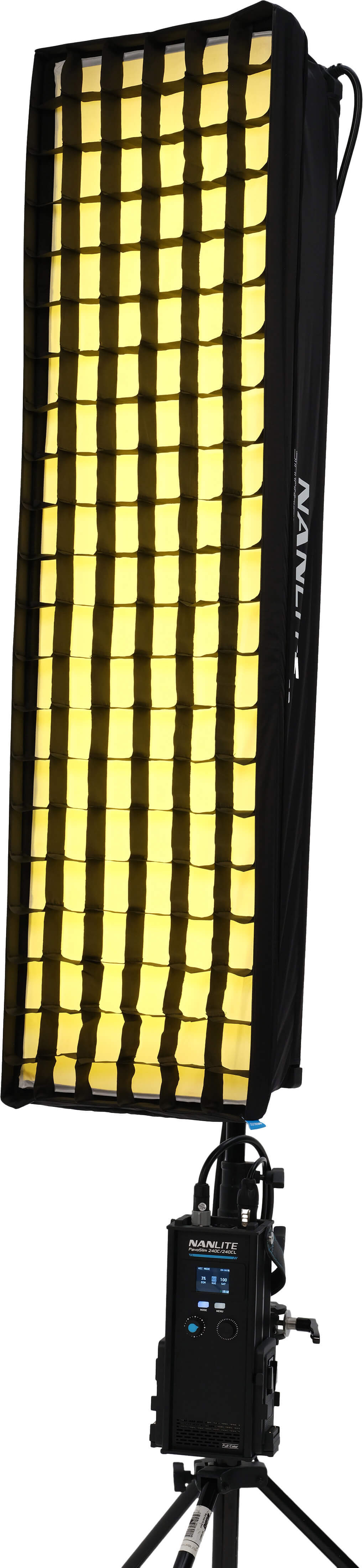 Nanlite PavoSlim 240CL Panou LED RGBWW, Putere 260W, LumenRadio CRMX, Dimensiune 120x30cm - imagine 7