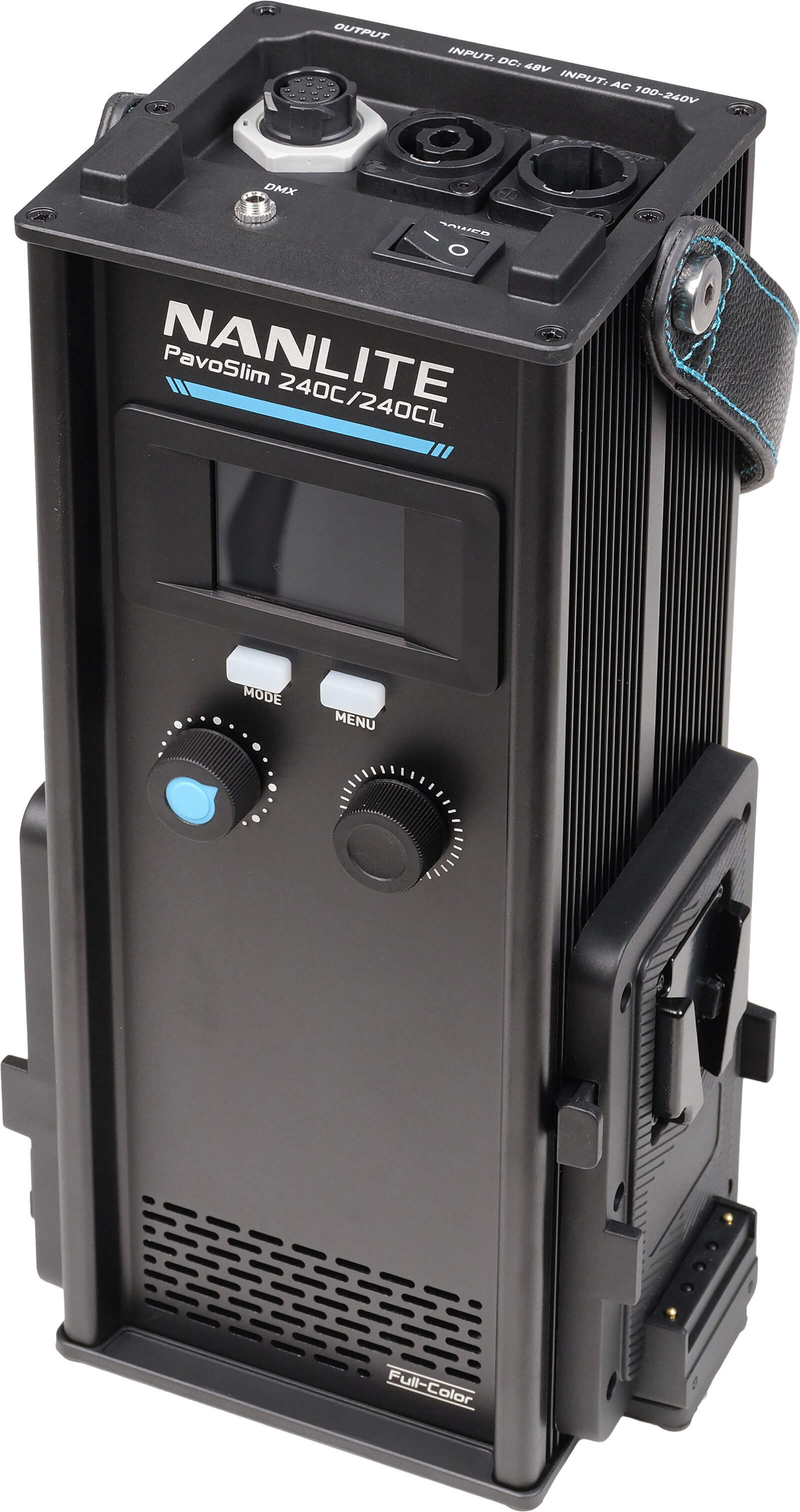 Nanlite PavoSlim 240CL Panou LED RGBWW, Putere 260W, LumenRadio CRMX, Dimensiune 120x30cm - imagine 10