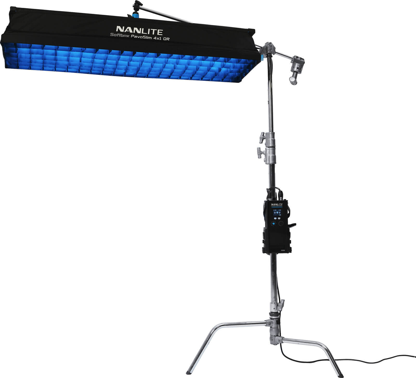 Nanlite PavoSlim 240CL Panou LED RGBWW, Putere 260W, LumenRadio CRMX, Dimensiune 120x30cm - imagine 12