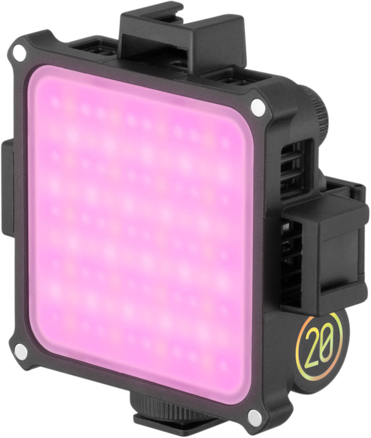 Zhiyun Fiveray M20C RGB Combo Lampa LED, 20W, Magnetica, Sistem Racire DynaVort, Include Voleti, Grila Fagure, Difuzor si Geanta - imagine 6